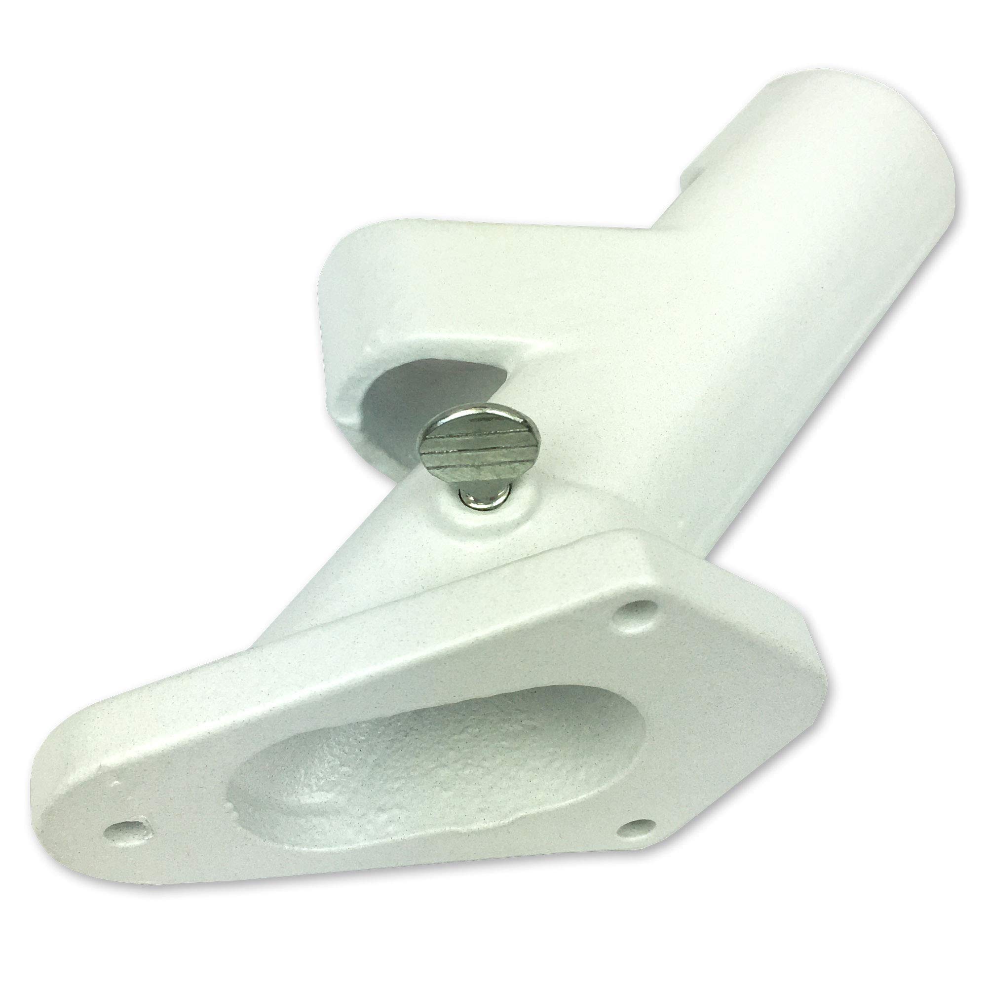 InstaPatriot™ American Flag, Flagpole & Rogue™ Bracket Kit - Vivid White - Image 7