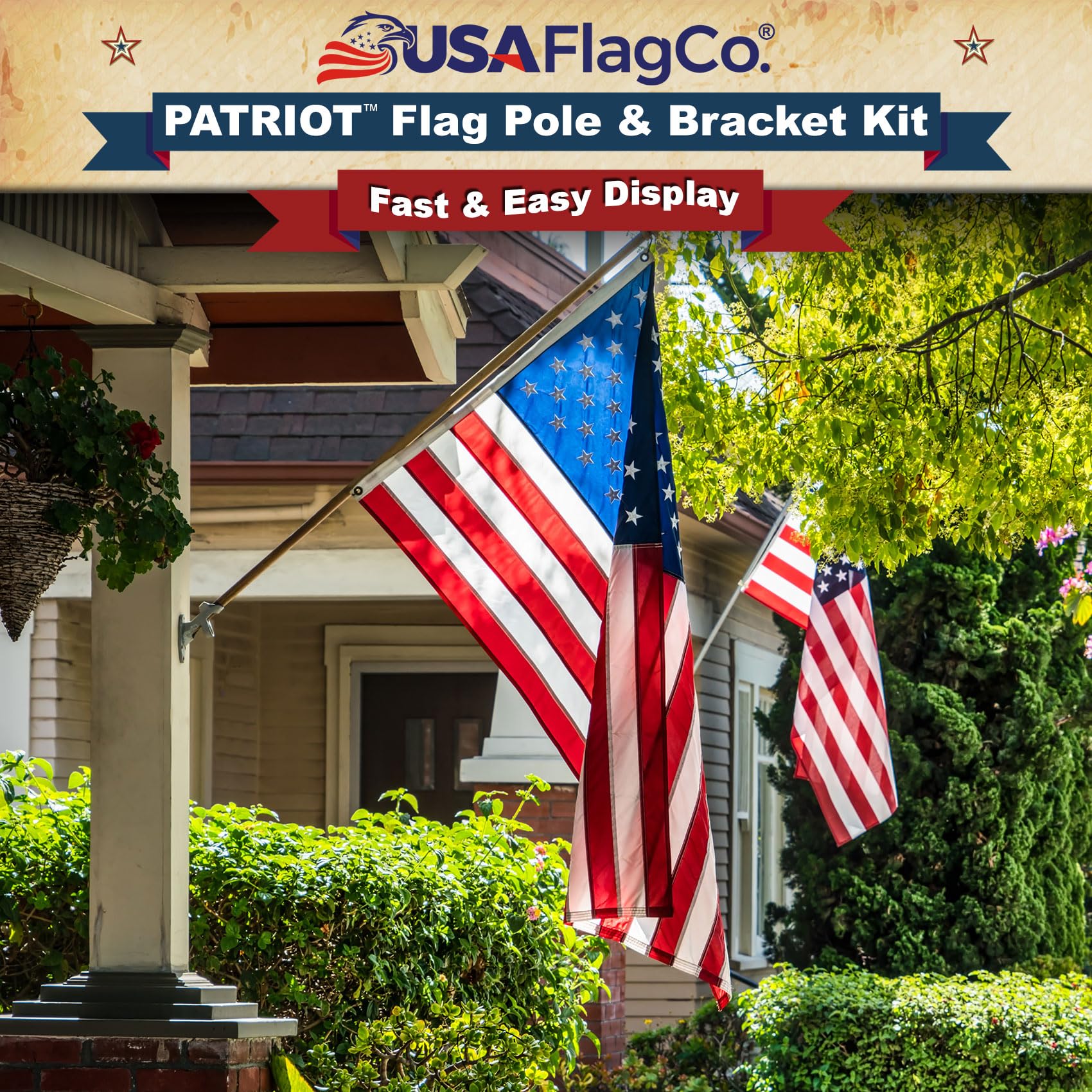 Patriot™ Flag Pole and Rogue™ Bracket Kit - Vivid White - Image 9