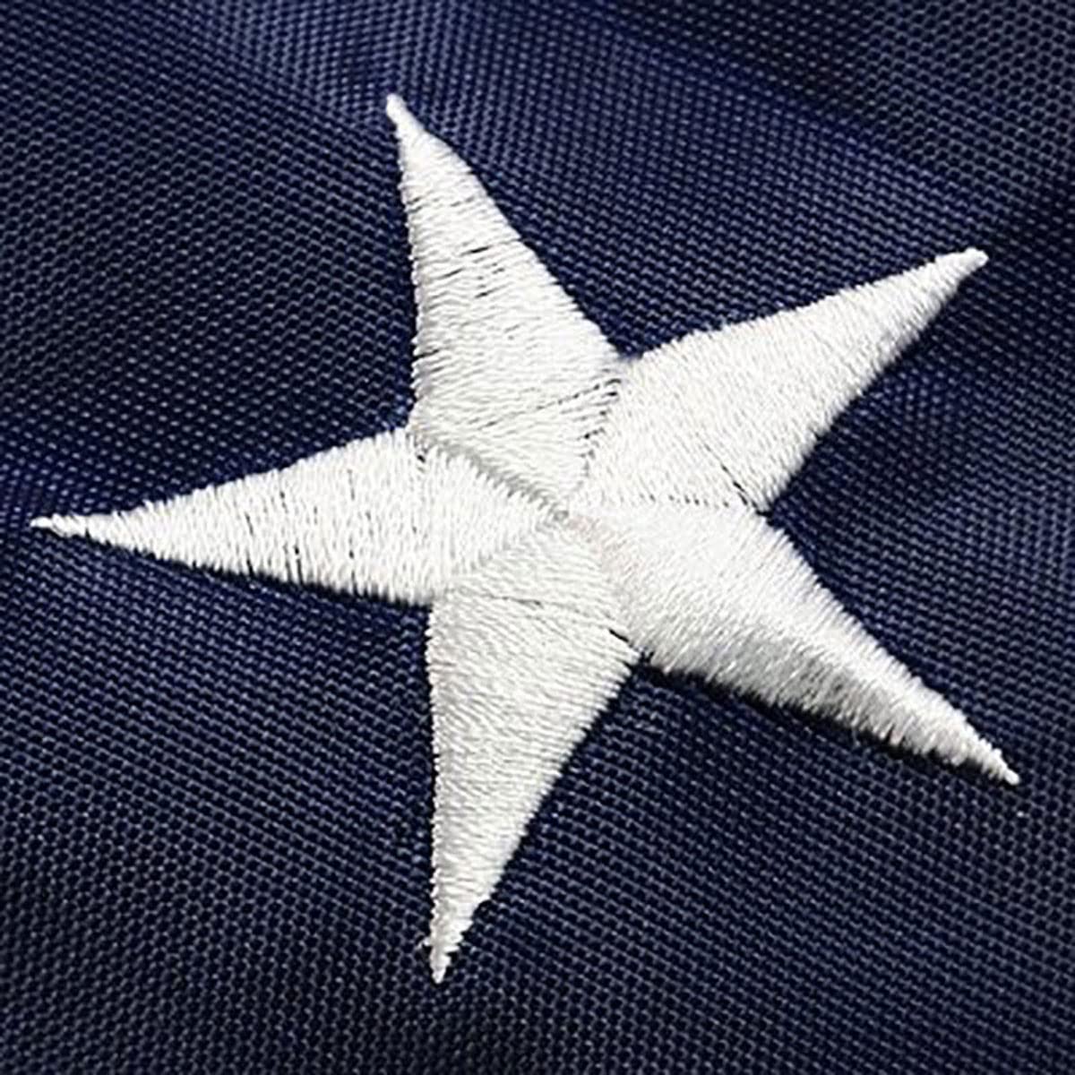 USA Flag Co. American Flag 3x5 foot | Heavy Duty Polyester, Embroidered Stars, Sewn Stripes, Brass Grommets - Image 5